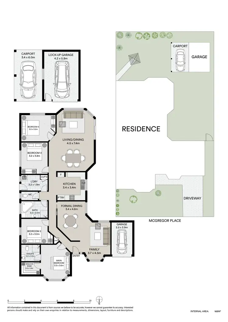 Floorplan of Homely house listing, 13 McGregor Place, Mudgee NSW 2850