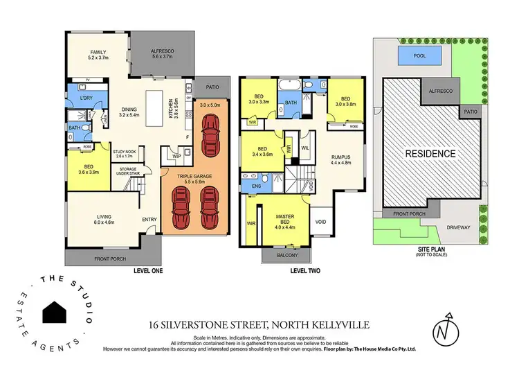 Floorplan of Homely house listing, 16 Silverstone Street, North Kellyville NSW 2155