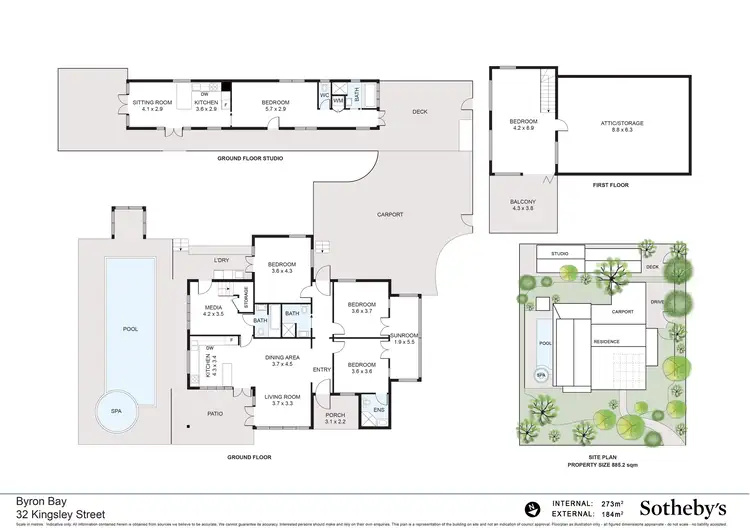 Floorplan of Homely house listing, 32 Kingsley Street, Byron Bay NSW 2481