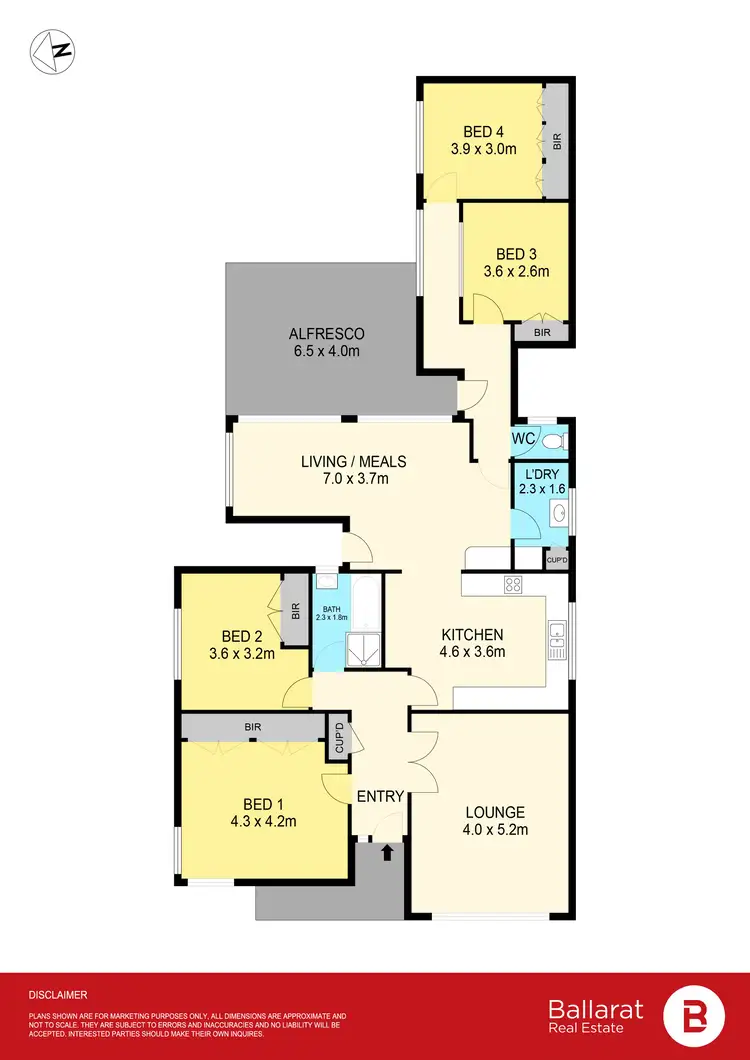 Floorplan of Homely house listing, 729 Geelong Road, Canadian VIC 3350