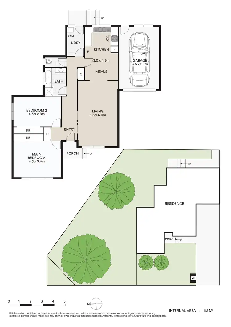 Floorplan of Homely unit listing, 1/458 Haughton Road, Clayton South VIC 3169