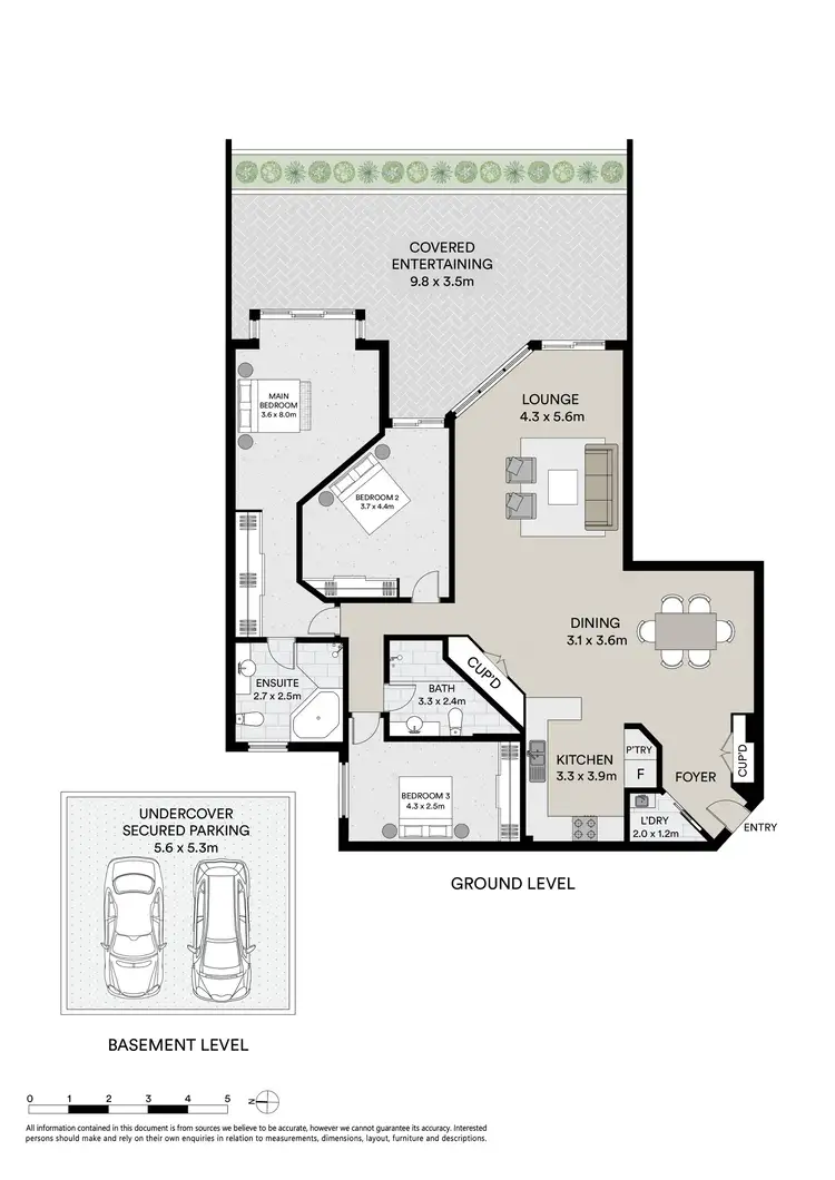 Floorplan of Homely apartment listing, 1/1000-1008 Pittwater Road, Collaroy NSW 2097