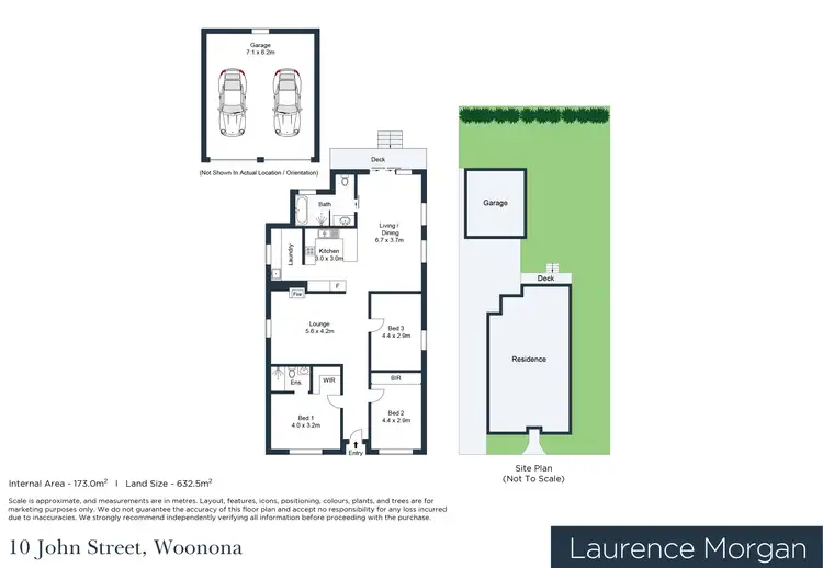 Floorplan of Homely house listing, 10 John Street, Woonona NSW 2517