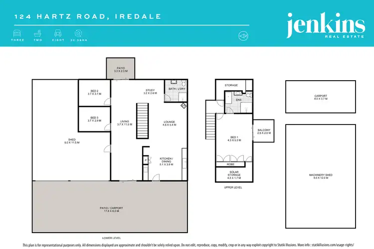 Floorplan of Homely rural property listing, 124 Hartz Road, Iredale QLD 4344