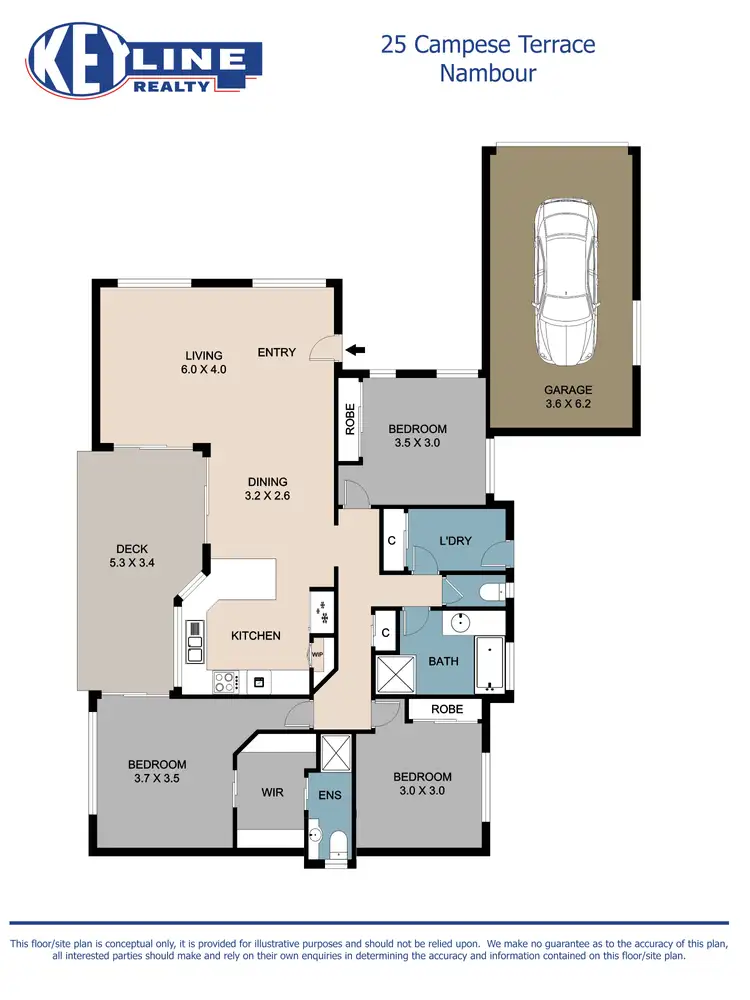 Floorplan of Homely house listing, 25 Campese Terrace, Nambour QLD 4560