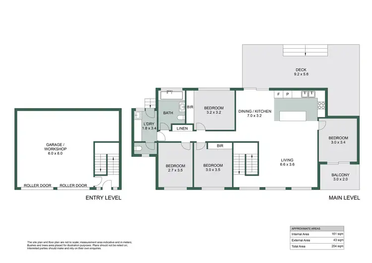 Floorplan of Homely house listing, 16 Barbara Crescent, Denhams Beach NSW 2536