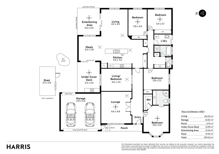 Floorplan of Homely house listing, 36 Agnes Gillespie Drive, Hayborough SA 5211