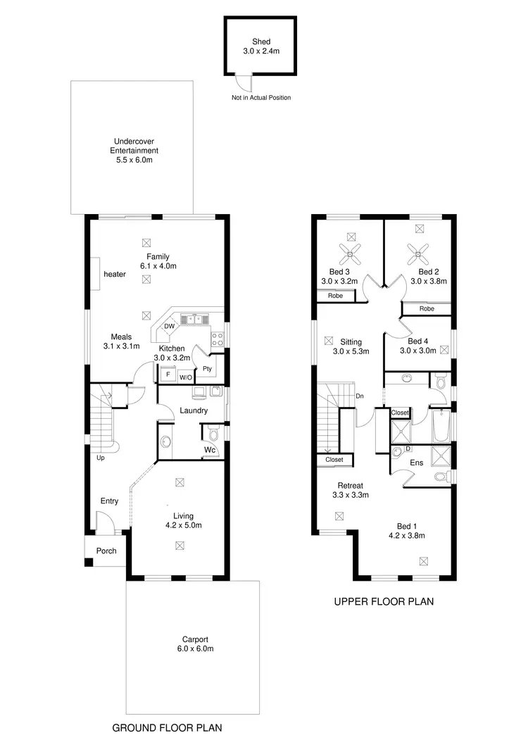 Floorplan of Homely house listing, 1A Parmentier Street, Magill SA 5072