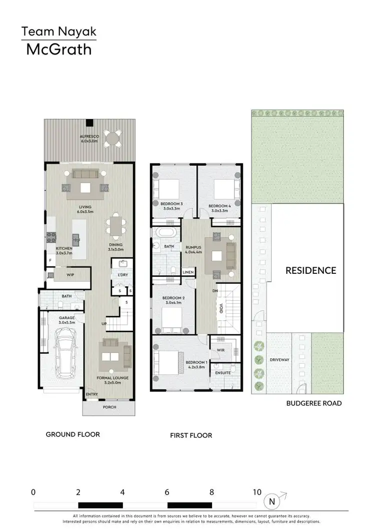 Floorplan of Homely semi-detached listing, 16 Budgeree Road, Toongabbie NSW 2146
