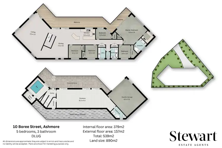 Floorplan of Homely house listing, 10 Boree Street, Ashmore QLD 4214