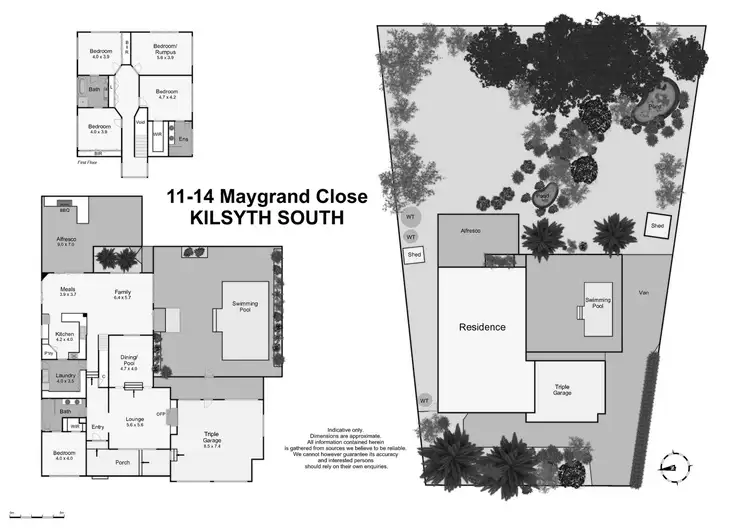 Floorplan of Homely house listing, 11-14 Maygrand Close, Kilsyth South VIC 3137
