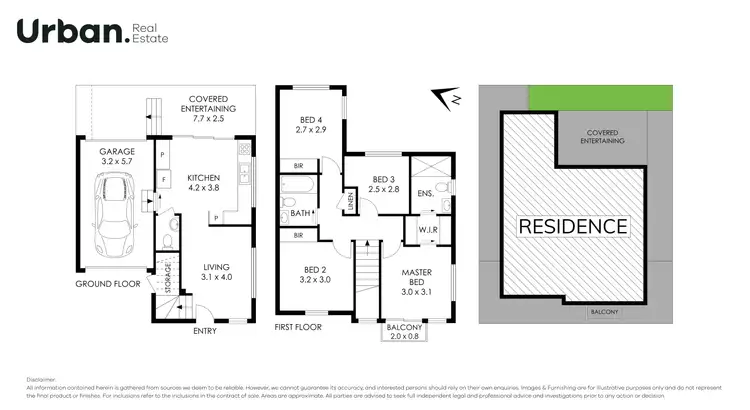 Floorplan of Homely townhouse listing, 7/61 Jones Street, Kingswood NSW 2747