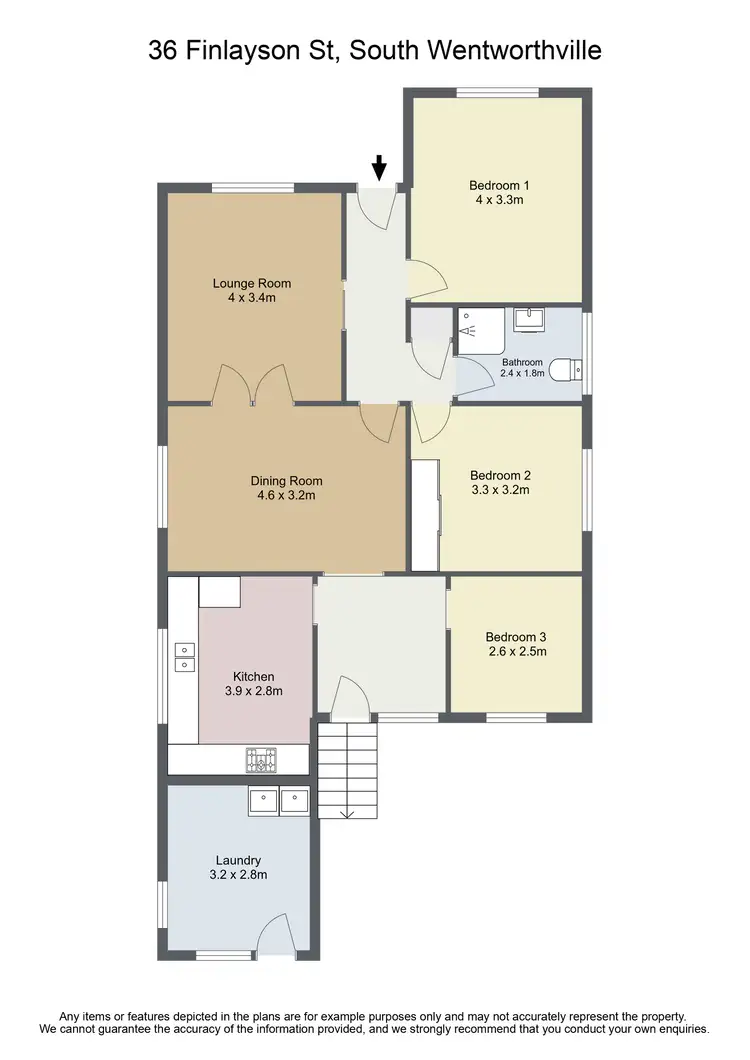 Floorplan of Homely house listing, 36 Finlayson Street, South Wentworthville NSW 2145