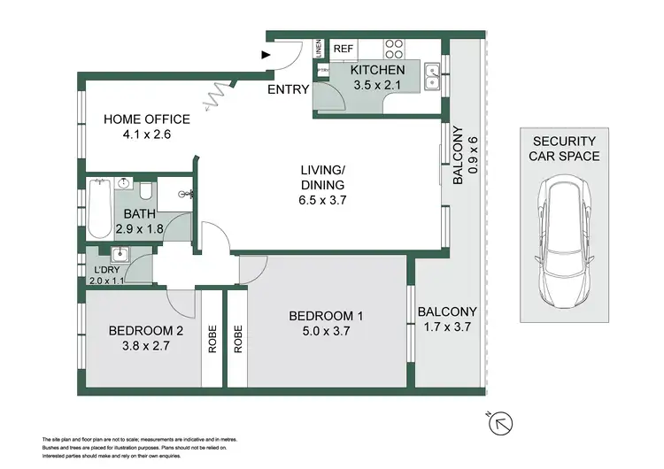 Floorplan of Homely apartment listing, 21/300b Burns Bay Road, Lane Cove NSW 2066