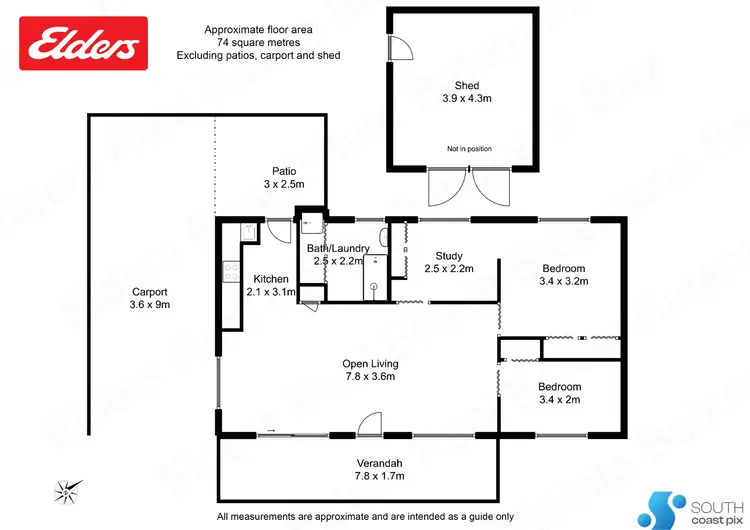 Floorplan of Homely house listing, 63 Timbara Crescent, Surfside NSW 2536