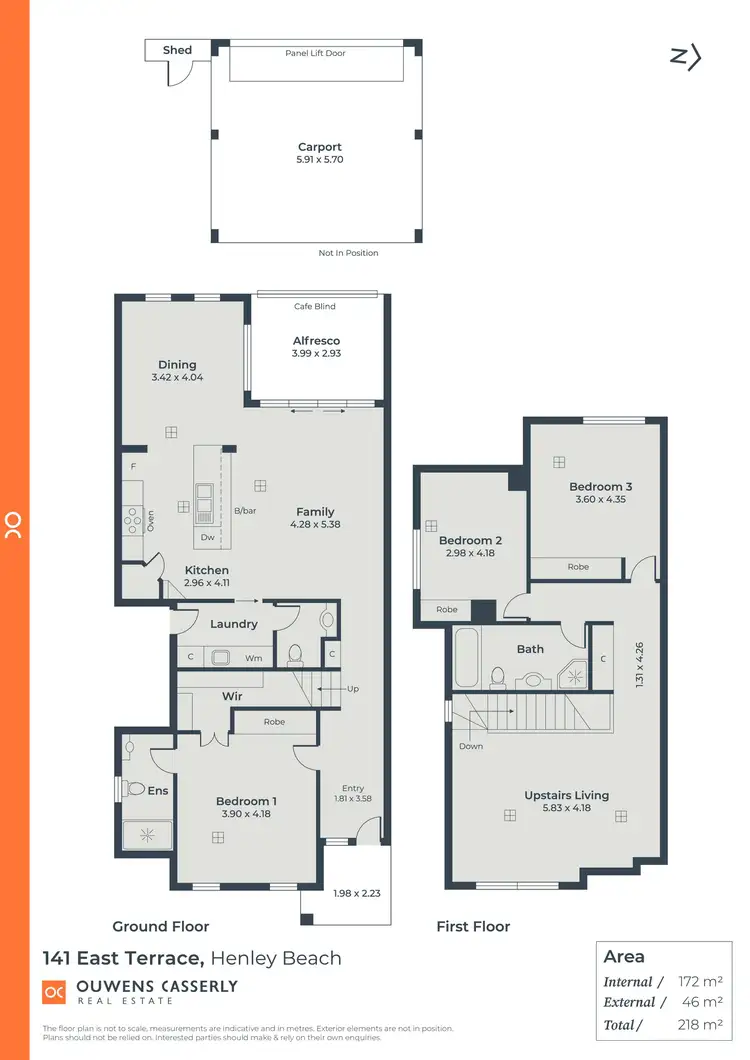 Floorplan of Homely house listing, 141 East Terrace, Henley Beach SA 5022