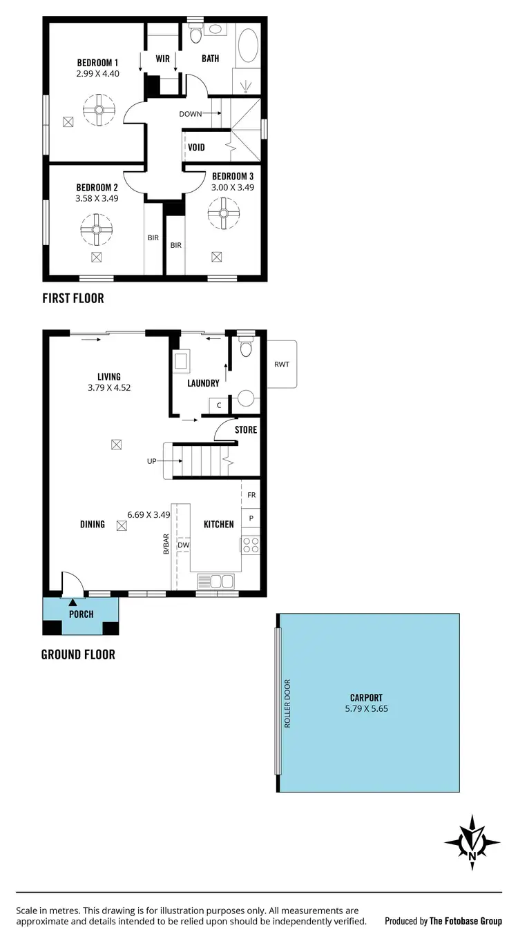 Floorplan of Homely house listing, 30b Richard Avenue, Mitchell Park SA 5043