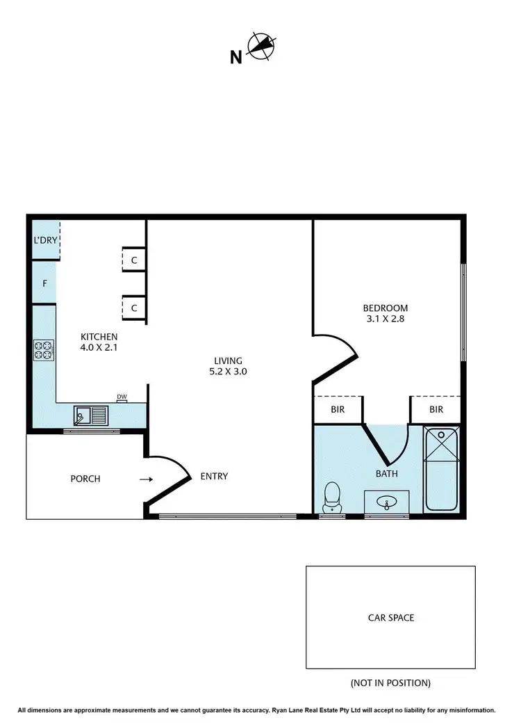 Floorplan of Homely unit listing, 5/84 Civic Parade, Altona VIC 3018