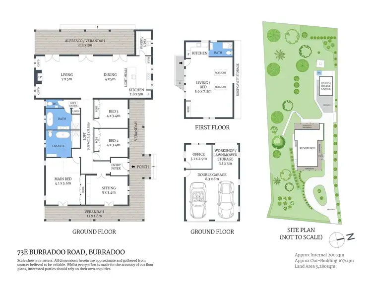 Floorplan of Homely house listing, 73e Burradoo Road, Burradoo NSW 2576
