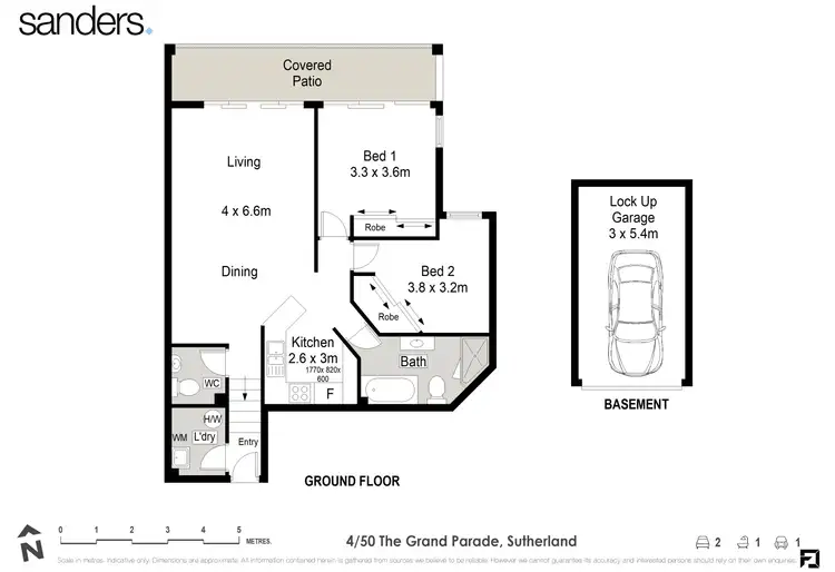 Floorplan of Homely apartment listing, 4/50-54 The Grand Parade, Sutherland NSW 2232