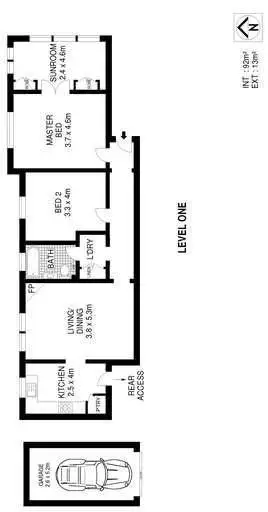 Floorplan of Homely apartment listing, 4/71 Pittwater Road, Manly NSW 2095