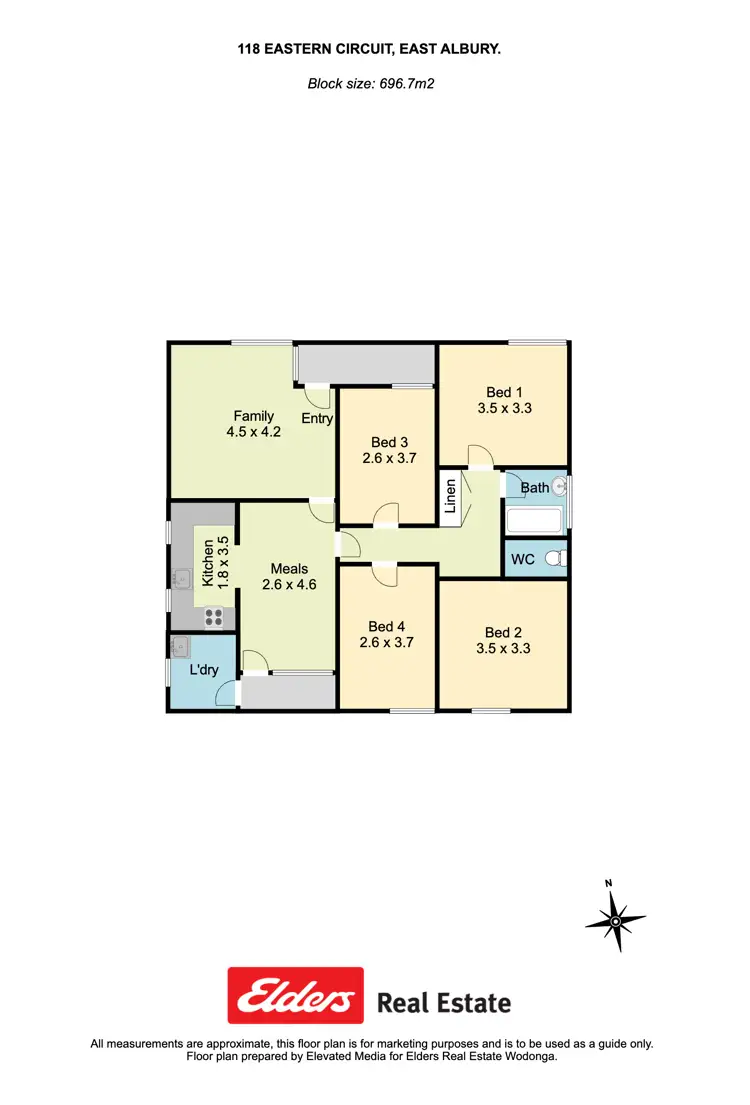 Floorplan of Homely house listing, 118 Eastern Circuit, East Albury NSW 2640