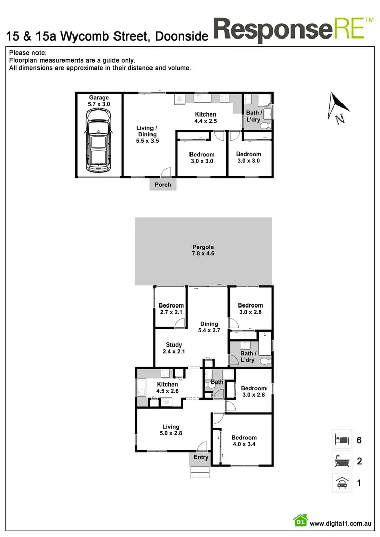 Floorplan of Homely house listing, 15 Wycombe Street, Doonside NSW 2767