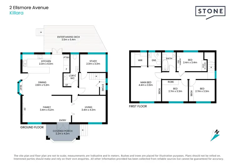 Floorplan of Homely house listing, 2 Ellsmore Avenue, Killara NSW 2071