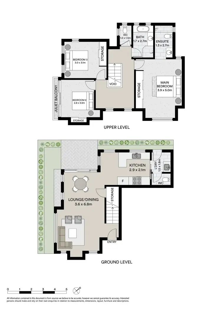 Floorplan of Homely townhouse listing, 1/18-22 Kurnell Road, Cronulla NSW 2230