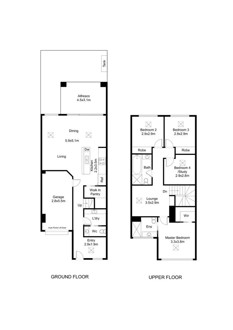 Floorplan of Homely house listing, 45C Selby Street, Kurralta Park SA 5037