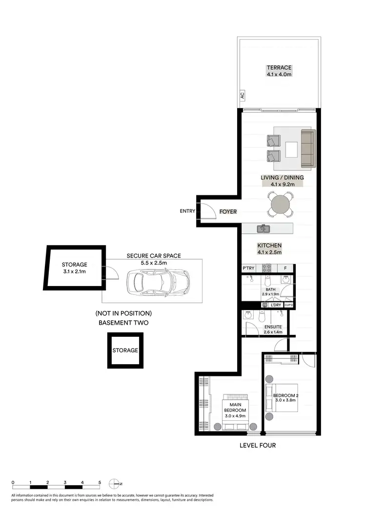 Floorplan of Homely apartment listing, 31/2 Cowan Road, Mount Colah NSW 2079