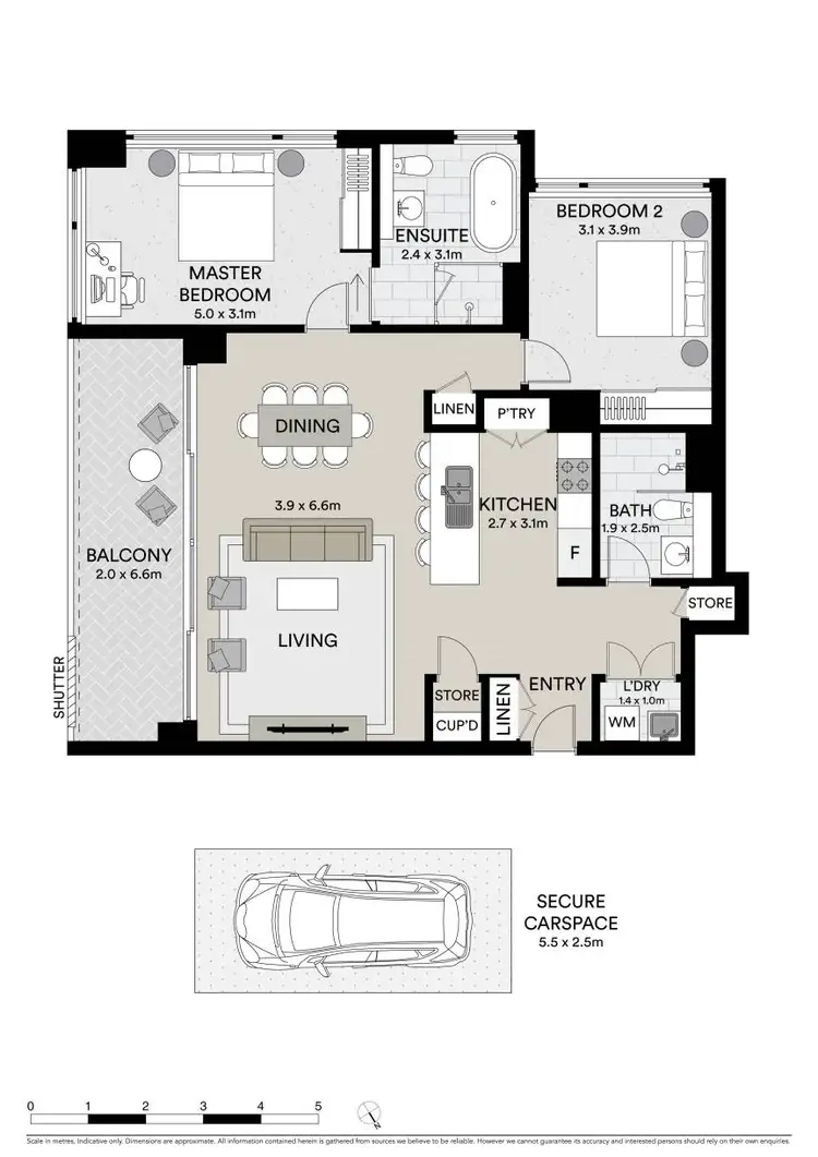 Floorplan of Homely apartment listing, 951/7 Flock Street, Lidcombe NSW 2141
