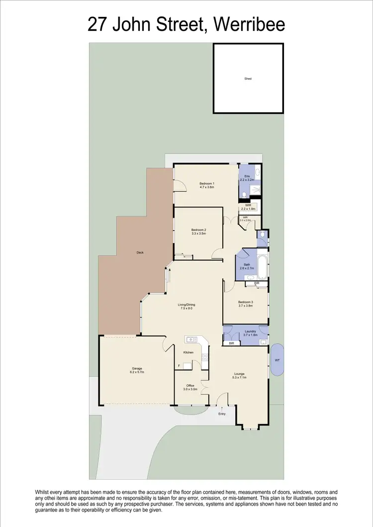 Floorplan of Homely house listing, 27 John Street, Werribee VIC 3030