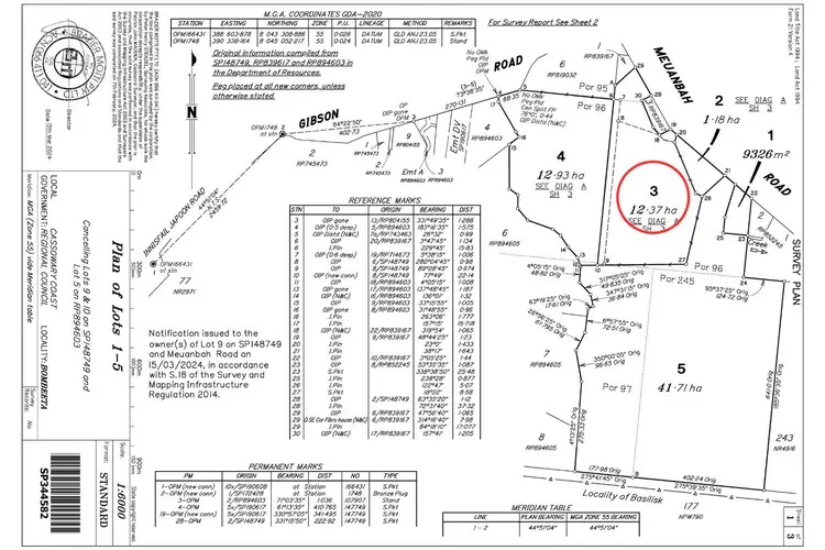 Floorplan of Homely rural property listing, 59 Meuanbah Road, Bombeeta QLD 4871