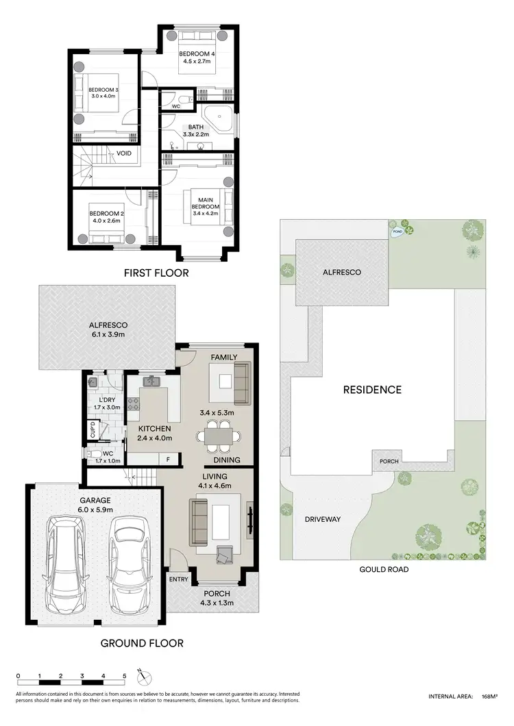Floorplan of Homely house listing, 223 Gould Road, Eagle Vale NSW 2558