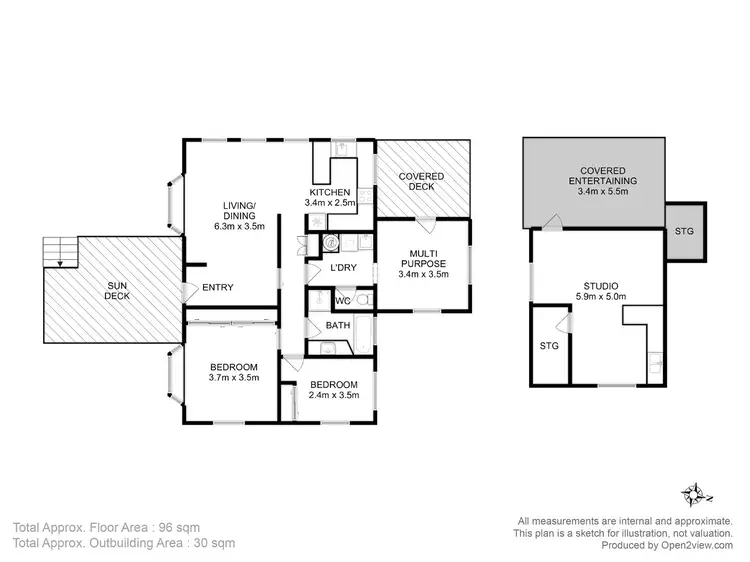 Floorplan of Homely house listing, 6 Dunalley Esplanade, Dunalley TAS 7177