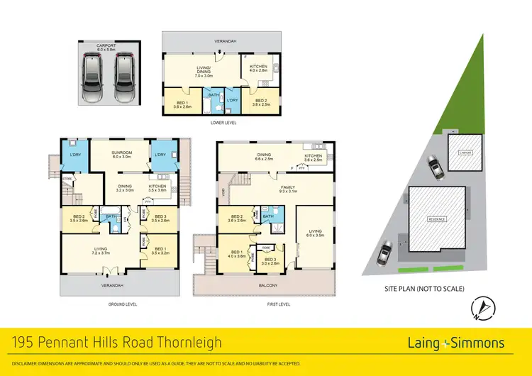 Floorplan of Homely house listing, 195 Pennant Hills Road, Thornleigh NSW 2120
