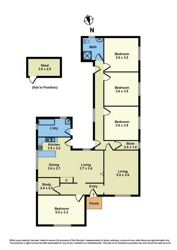 Floorplan of Homely house listing, 291 Main Road East, St Albans VIC 3021