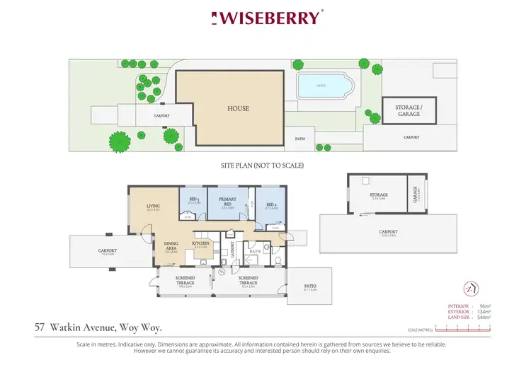 Floorplan of Homely house listing, 57 Watkin Avenue, Woy Woy NSW 2256