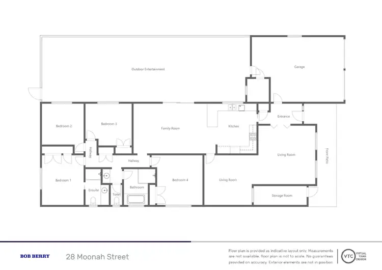 Floorplan of Homely house listing, 28 Moonah Street, Dubbo NSW 2830