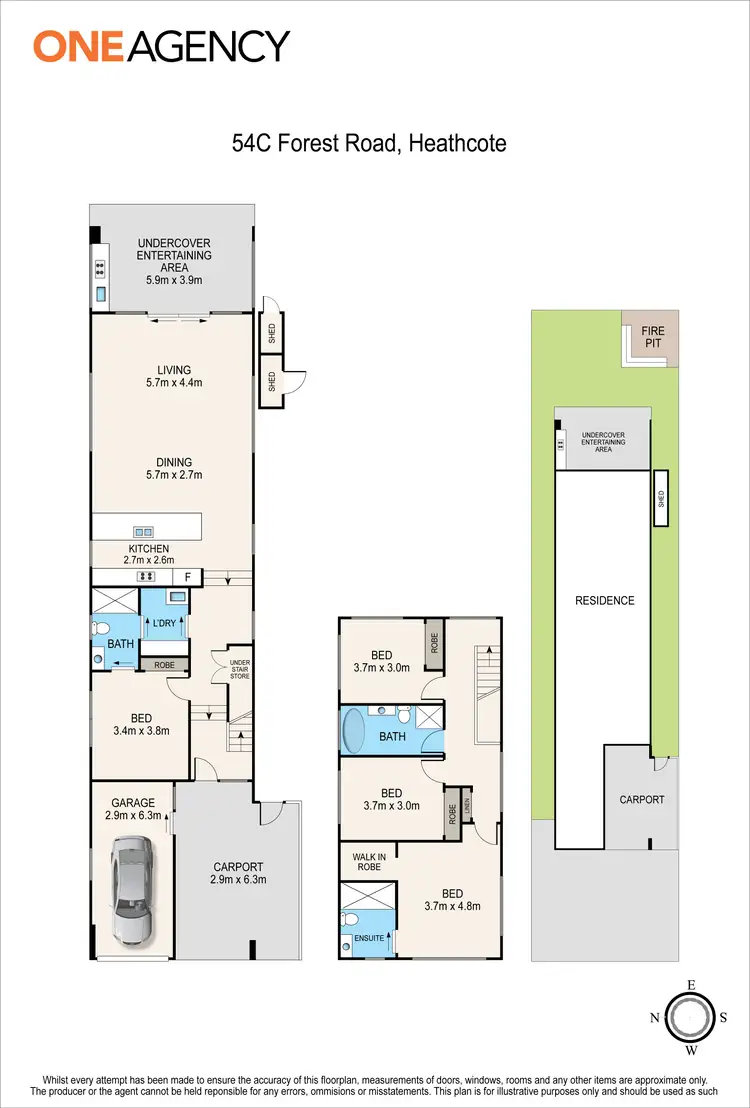 Floorplan of Homely house listing, 54C Forest Road, Heathcote NSW 2233