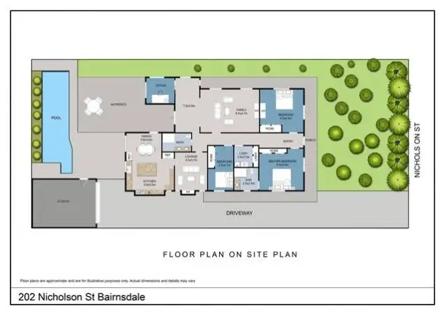 Floorplan of Homely house listing, 202 Nicholson Street, Bairnsdale VIC 3875
