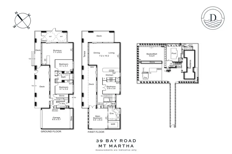 Floorplan of Homely house listing, 39 Bay Road, Mount Martha VIC 3934