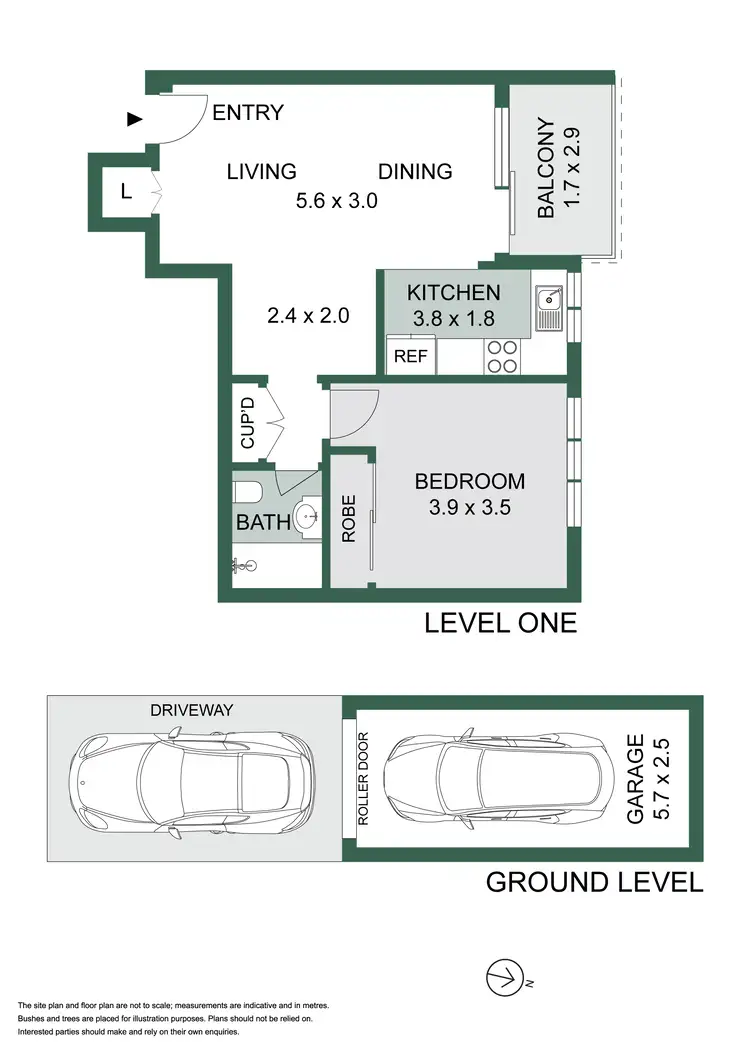 Floorplan of Homely apartment listing, 3/1-9 Thurlow Street, Redfern NSW 2016