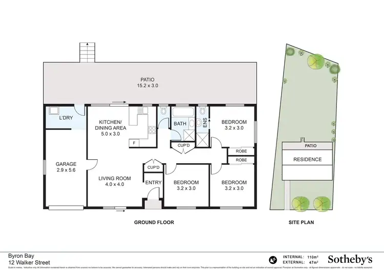Floorplan of Homely house listing, 12 Walker Street, Byron Bay NSW 2481