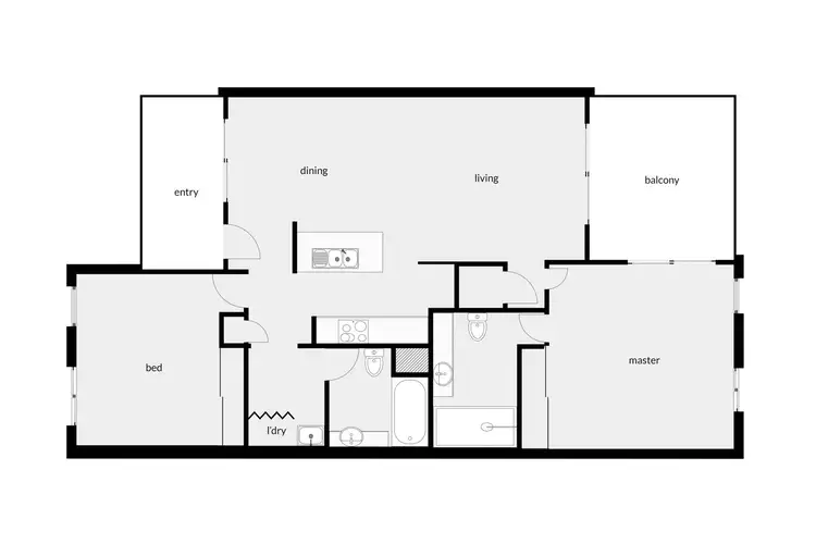 Floorplan of Homely unit listing, 242/2 Keem Street, Trinity Beach QLD 4879