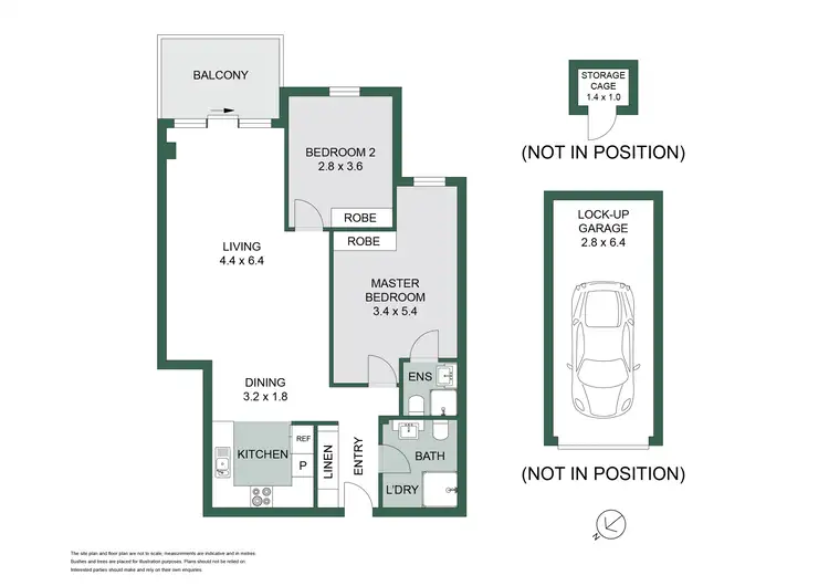 Floorplan of Homely apartment listing, 18/1-3 Funda Place, Brookvale NSW 2100
