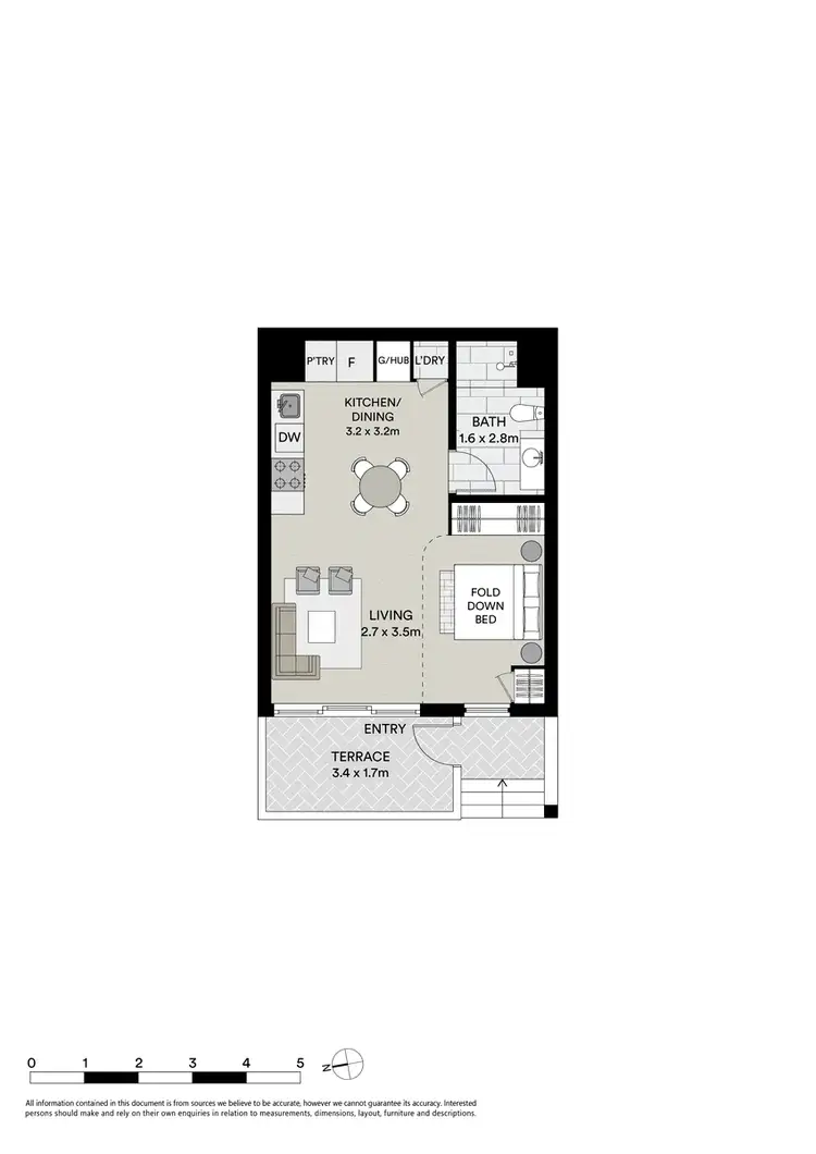 Floorplan of Homely apartment listing, 1/23 Mills Boulevard, Alphington VIC 3078