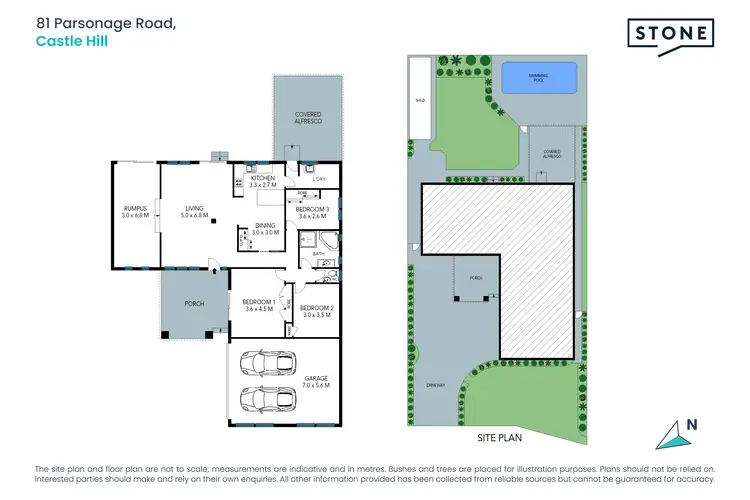 Floorplan of Homely house listing, 81 Parsonage Road, Castle Hill NSW 2154