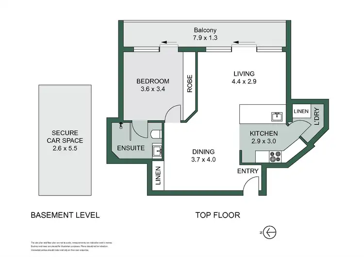 Floorplan of Homely unit listing, 13/6-10 Boronia Street, Dee Why NSW 2099